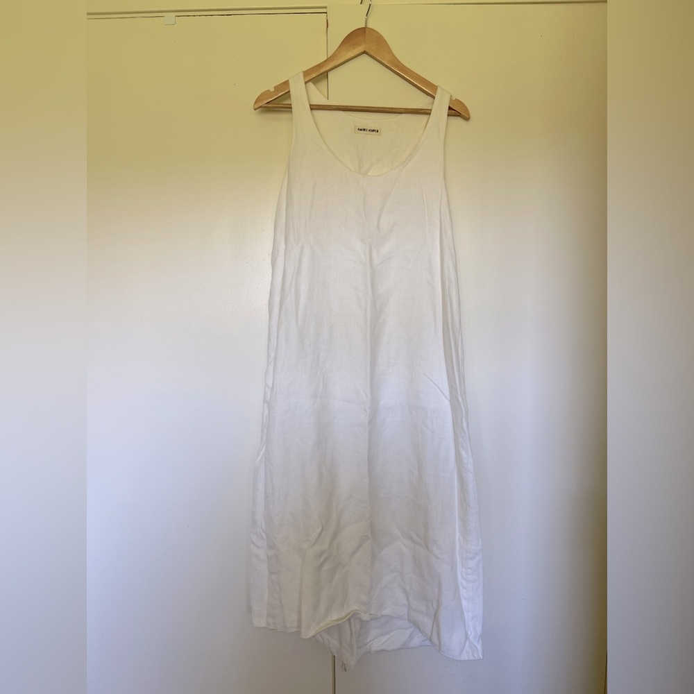 Rachel Craven White Linen Dress